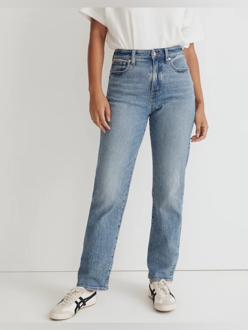 Madewell Light Blue Straight Leg Jeans